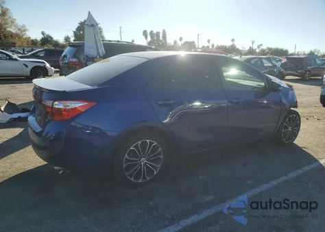 2016 Toyota Corolla L из США, поврежденный, VIN 2T1BURHE4GC517674